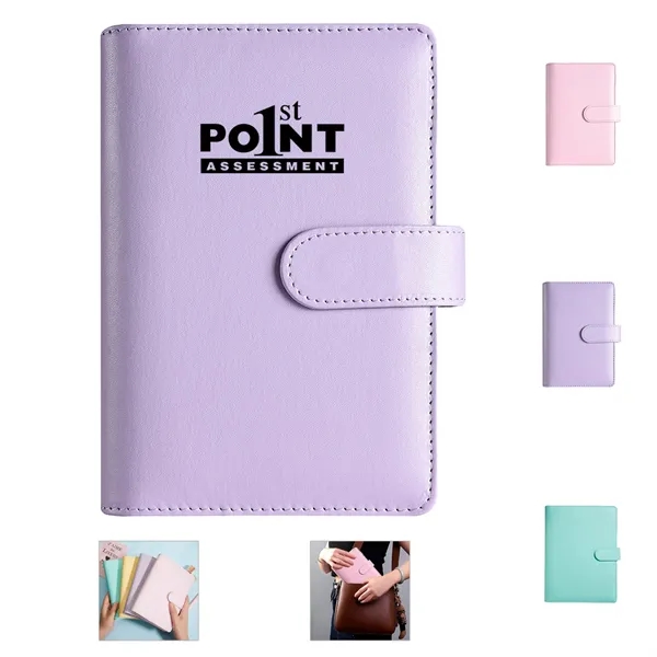 Refillable 6 Ring Binder for A6 Filler Paper - Refillable 6 Ring Binder for A6 Filler Paper - Image 0 of 5