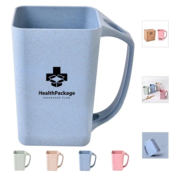 Eco Friendly Wheat Straw Biodegradable Mugs - Eco Friendly Wheat Straw Biodegradable Mugs - Image 0 of 0