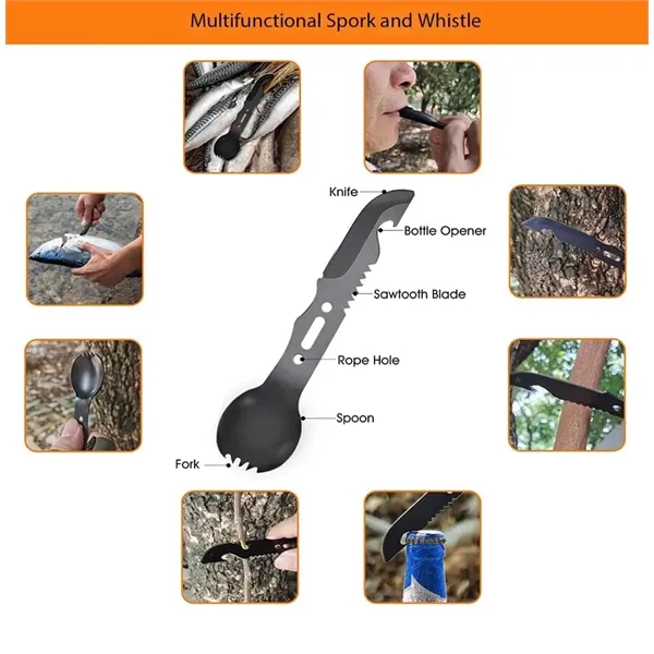 12 in 1 Professional Defense Emergency Survival Tool Kit - 12 in 1 Professional Defense Emergency Survival Tool Kit - Image 5 of 5