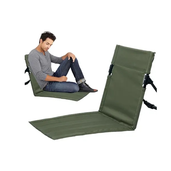 Portable Outdoors Beach Seats Cushion with Adjustable Backre - Portable Outdoors Beach Seats Cushion with Adjustable Backre - Image 3 of 3