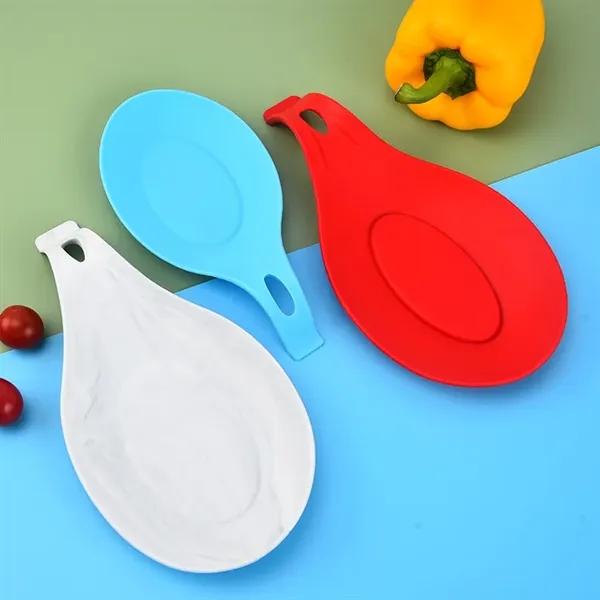 Kitchen Silicone Spoon Rest - Kitchen Silicone Spoon Rest - Image 1 of 7