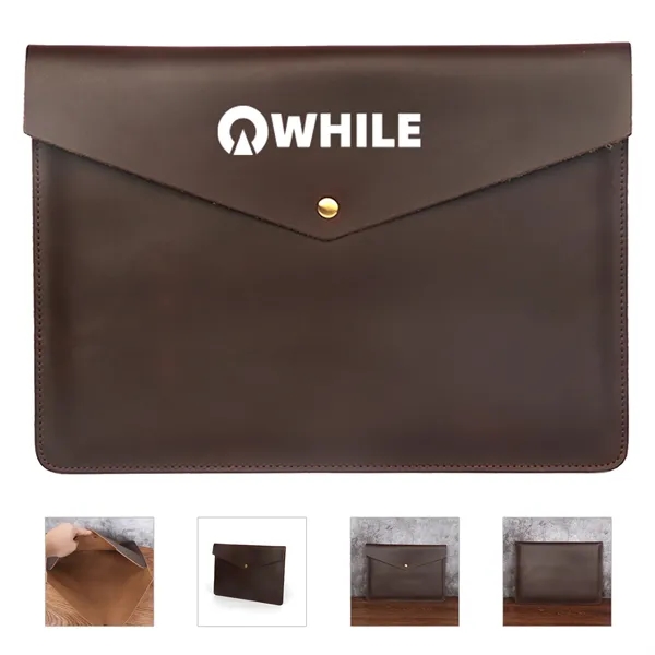 PU Leather File Folder Document Holder Envelope Case - PU Leather File Folder Document Holder Envelope Case - Image 0 of 5