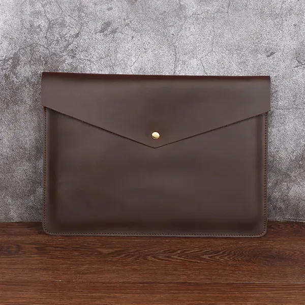 PU Leather File Folder Document Holder Envelope Case - PU Leather File Folder Document Holder Envelope Case - Image 4 of 5