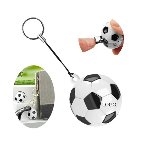 Keychain Football Nail Clippers - Keychain Football Nail Clippers - Image 0 of 4
