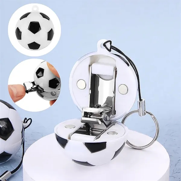 Keychain Football Nail Clippers - Keychain Football Nail Clippers - Image 3 of 4