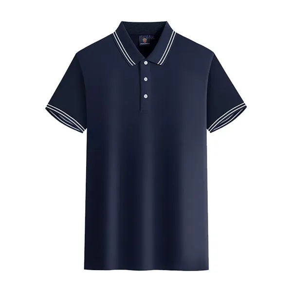 Custom Logo Short Sleeves Polo Shirts - Custom Logo Short Sleeves Polo Shirts - Image 5 of 7