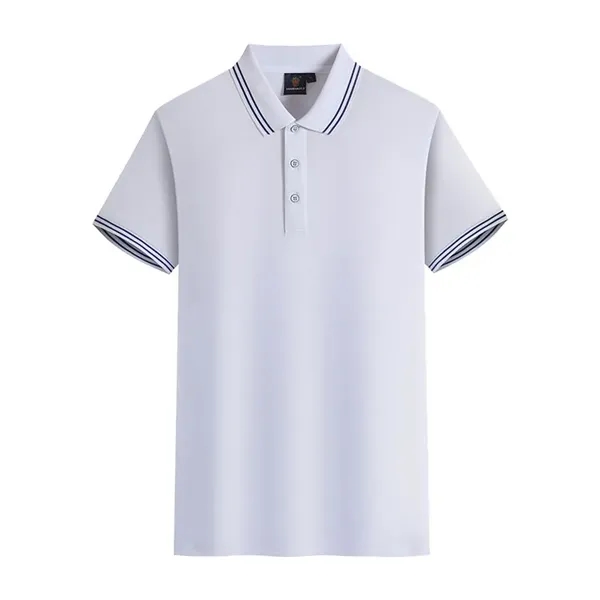 Custom Logo Short Sleeves Polo Shirts - Custom Logo Short Sleeves Polo Shirts - Image 7 of 7