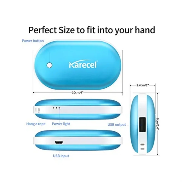 2-in-1 Hand Warmer with 5200 mAh powerbank - 2-in-1 Hand Warmer with 5200 mAh powerbank - Image 3 of 4