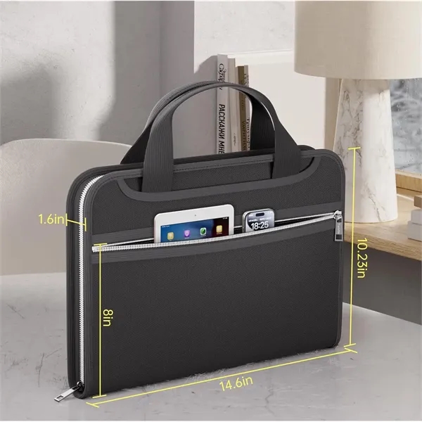 Fireproof Accordion File Organizer with Handle - Fireproof Accordion File Organizer with Handle - Image 7 of 7