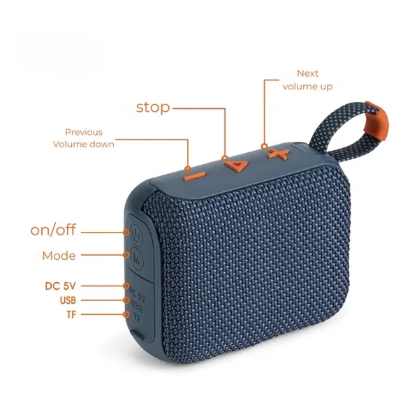 Portable Bluetooth Speaker - Portable Bluetooth Speaker - Image 1 of 5