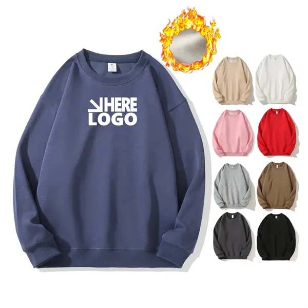 Soft Fleece Crewneck Sweatshirt Unisex Heavy Blend 14.8 oz. - Soft Fleece Crewneck Sweatshirt Unisex Heavy Blend 14.8 oz. - Image 0 of 12