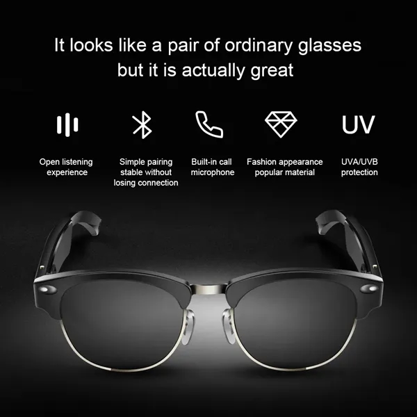 Bluetooth Audio Smart Glasses - Bluetooth Audio Smart Glasses - Image 4 of 6