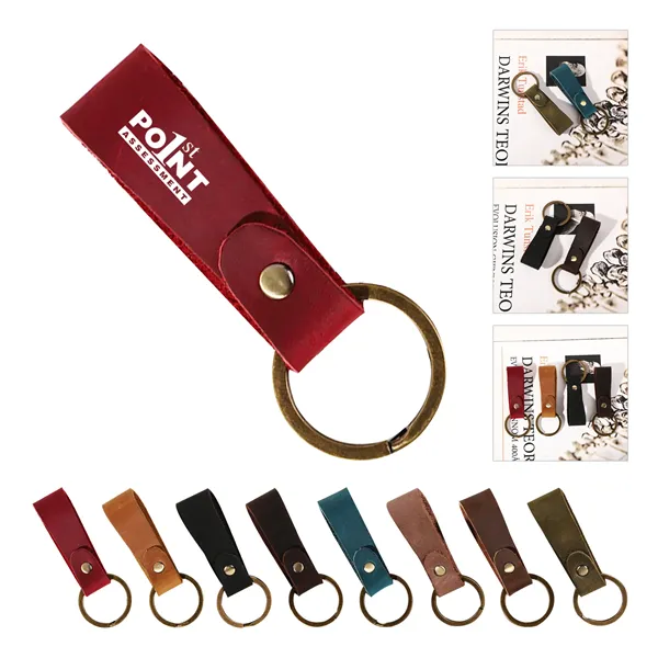 Genuine Leather Keychain