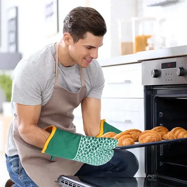 Silicone Oven Mitts Insulation Gloves Pot Holder - Silicone Oven Mitts Insulation Gloves Pot Holder - Image 1 of 4