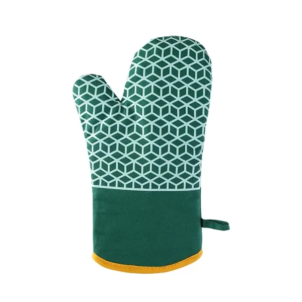 Silicone Oven Mitts Insulation Gloves Pot Holder - Silicone Oven Mitts Insulation Gloves Pot Holder - Image 3 of 4