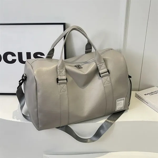 Leather Travel Duffel Bags - Leather Travel Duffel Bags - Image 12 of 14