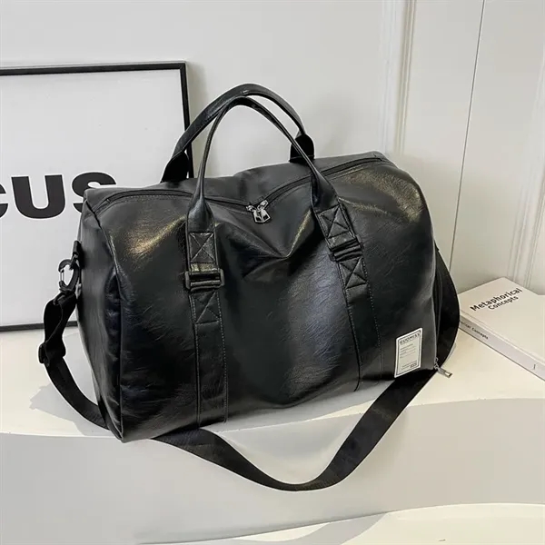 Leather Travel Duffel Bags - Leather Travel Duffel Bags - Image 13 of 14