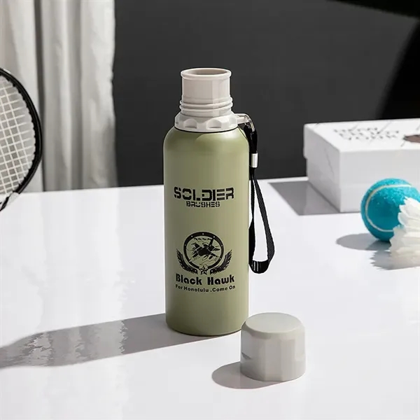 15 OZ. Cadet Stainless Steel Water Bottles - 15 OZ. Cadet Stainless Steel Water Bottles - Image 2 of 5