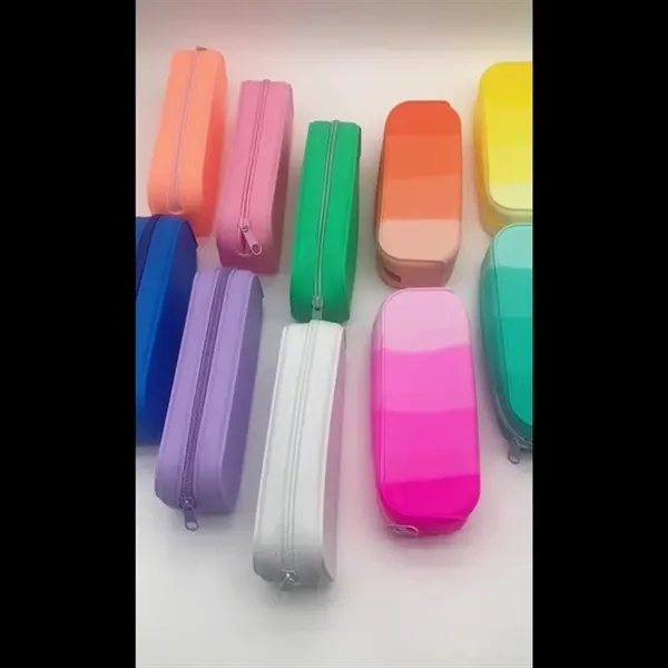 Silicone Pen Pencil Case - Silicone Pen Pencil Case - Image 5 of 9