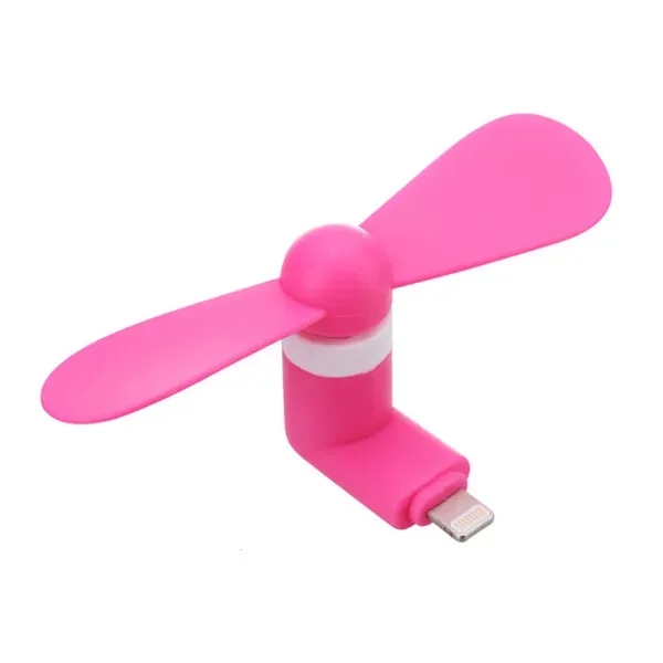 2 in 1 Mini Phone Fan - 2 in 1 Mini Phone Fan - Image 4 of 12