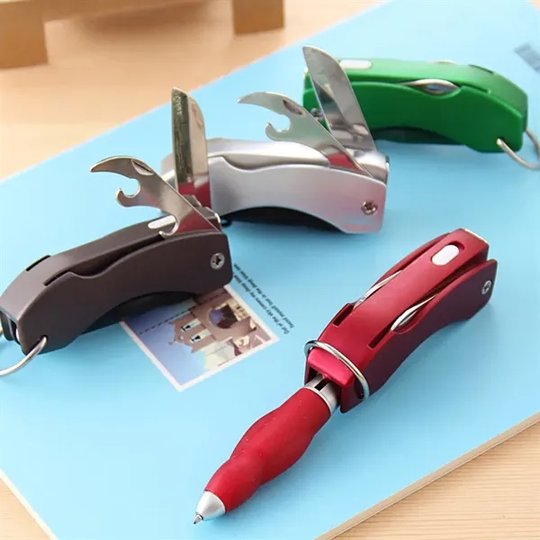 LED Foldable Knife Pen - LED Foldable Knife Pen - Image 1 of 5
