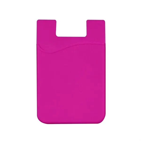 Silicone Cell Phone Wallet - Silicone Cell Phone Wallet - Image 1 of 15