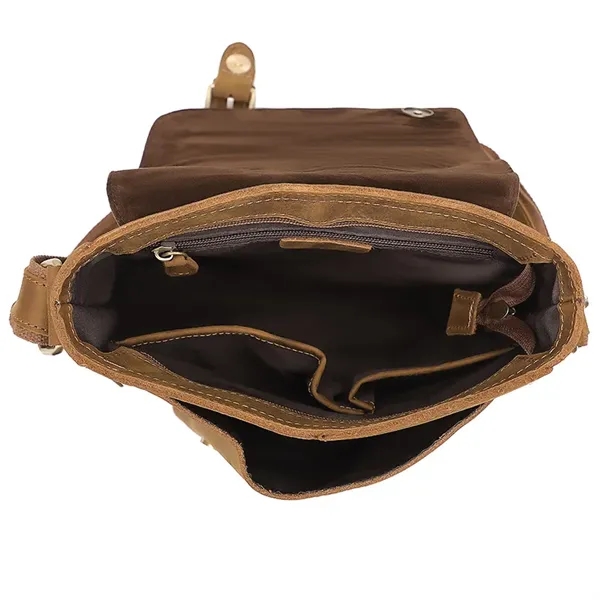 Genuine Leather Shoulder Crossbody Bags Waterproof - Genuine Leather Shoulder Crossbody Bags Waterproof - Image 3 of 5