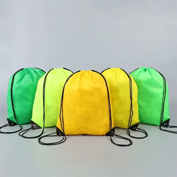 210D Polyester Drawstring Bags Cinch Sack - 210D Polyester Drawstring Bags Cinch Sack - Image 5 of 5