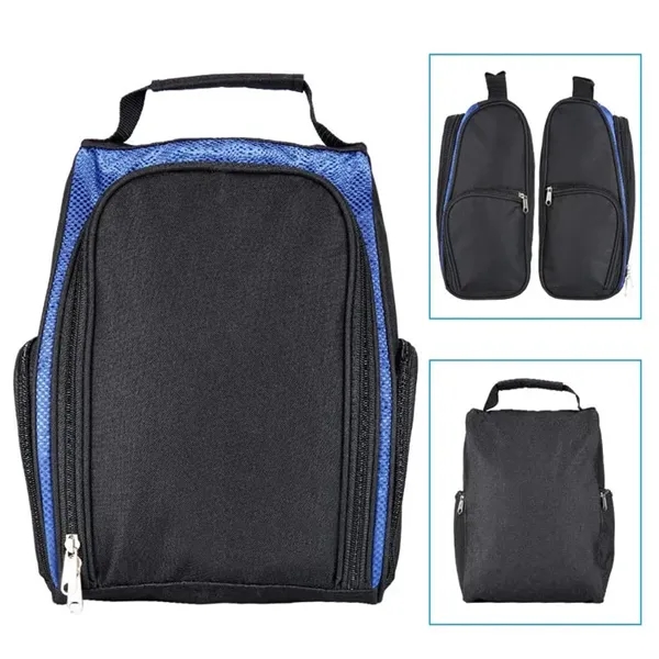 600D Golf Shoe Bags With Pockets - 600D Golf Shoe Bags With Pockets - Image 6 of 7