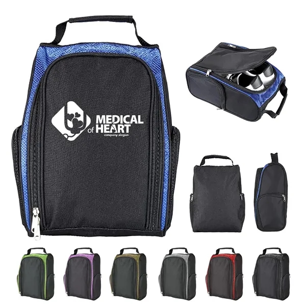 600D Golf Shoe Bags With Pockets - 600D Golf Shoe Bags With Pockets - Image 7 of 7