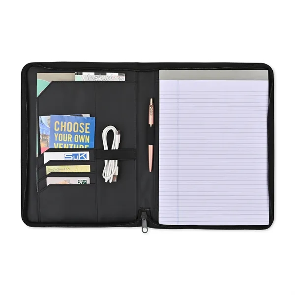 Morgan Executive Zippered Padfolio - Morgan Executive Zippered Padfolio - Image 1 of 5
