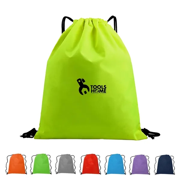 Non woven Drawstring Backpack  80GSM Material - Non woven Drawstring Backpack  80GSM Material - Image 0 of 4