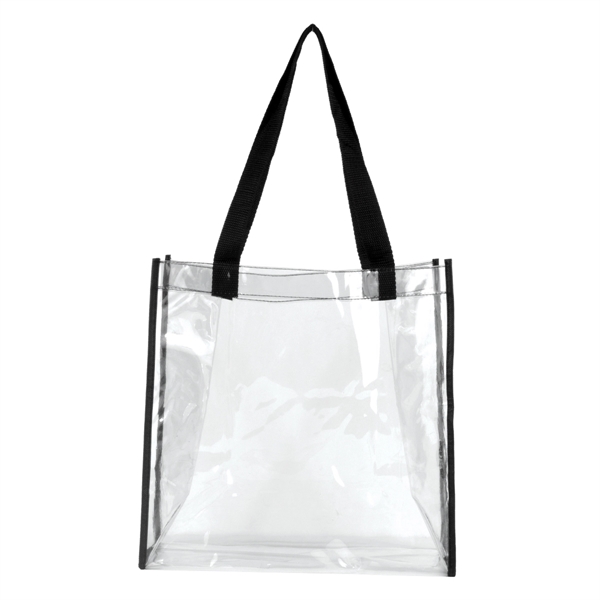 Custom Matterhorn Clear Vinyl Stadium Compliant Tote Bag