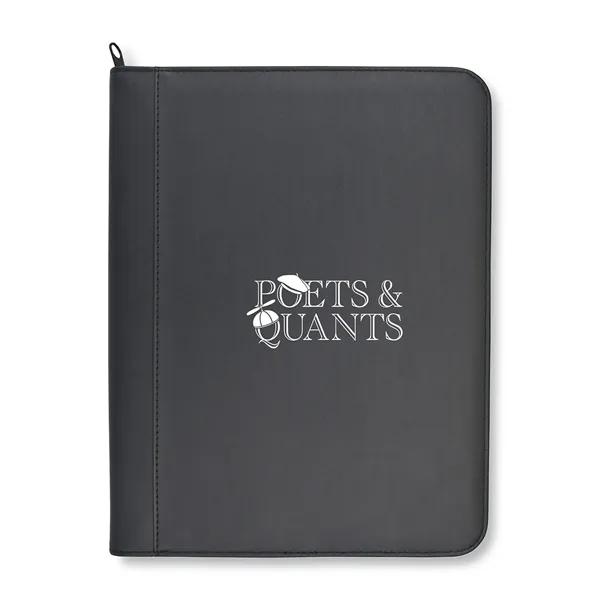 Custom Morgan Executive Zippered Padfolio