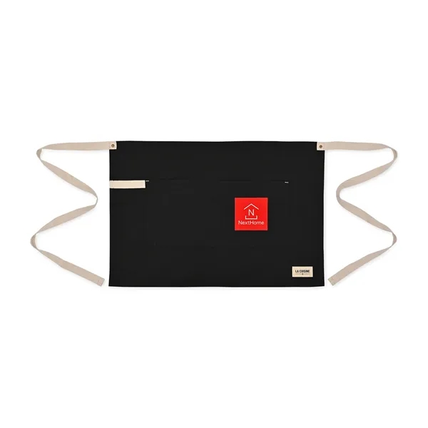 Custom La Cuisine™ Recycled Cotton Bistro Apron - AWARE™