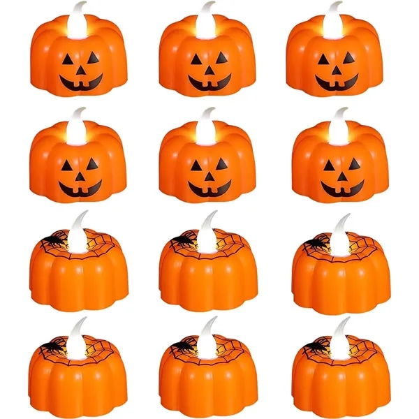 Halloween LED Pumpkin Candle - Halloween LED Pumpkin Candle - Image 5 of 5