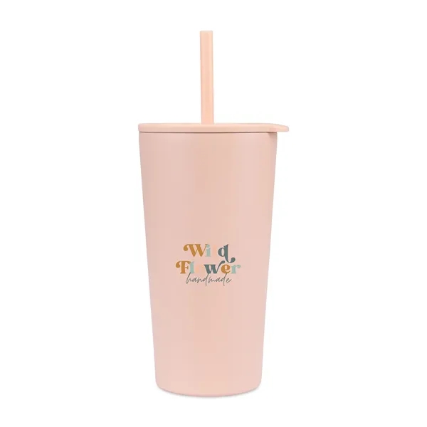 Aviana™ Rowan Recycled Straw Tumbler - 17 Oz. - Aviana™ Rowan Recycled Straw Tumbler - 17 Oz. - Image 2 of 10