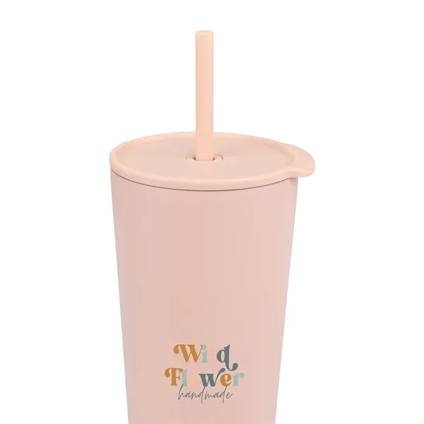 Aviana™ Rowan Recycled Straw Tumbler - 17 Oz. - Aviana™ Rowan Recycled Straw Tumbler - 17 Oz. - Image 3 of 10