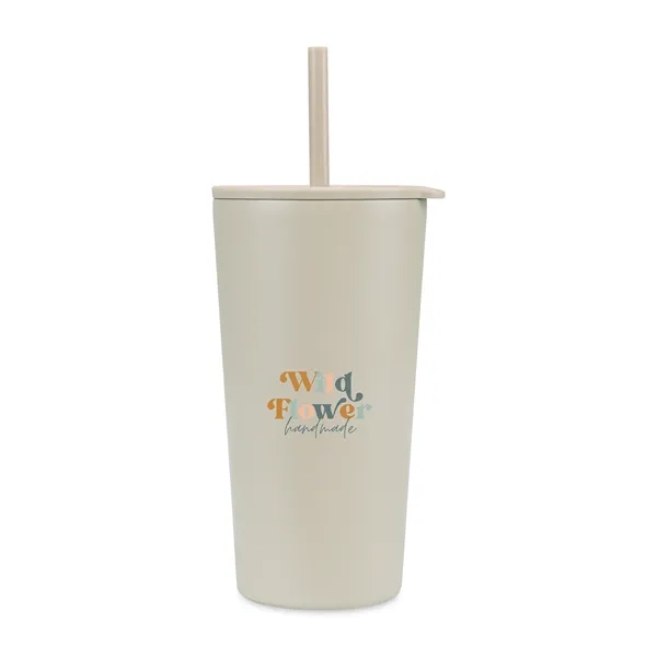 Aviana™ Rowan Recycled Straw Tumbler - 17 Oz. - Aviana™ Rowan Recycled Straw Tumbler - 17 Oz. - Image 4 of 10