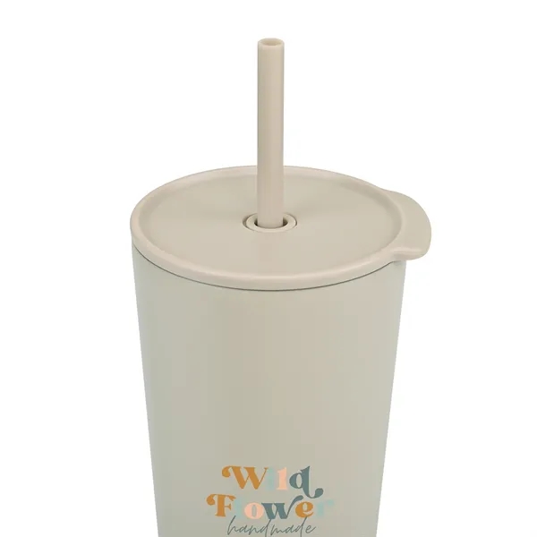 Aviana™ Rowan Recycled Straw Tumbler - 17 Oz. - Aviana™ Rowan Recycled Straw Tumbler - 17 Oz. - Image 6 of 10