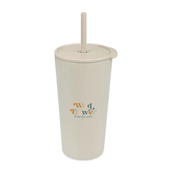 Aviana™ Rowan Recycled Straw Tumbler - 17 Oz. - Aviana™ Rowan Recycled Straw Tumbler - 17 Oz. - Image 7 of 10