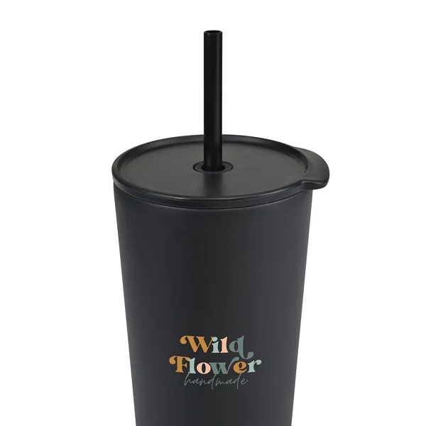 Aviana™ Rowan Recycled Straw Tumbler - 17 Oz. - Aviana™ Rowan Recycled Straw Tumbler - 17 Oz. - Image 9 of 10