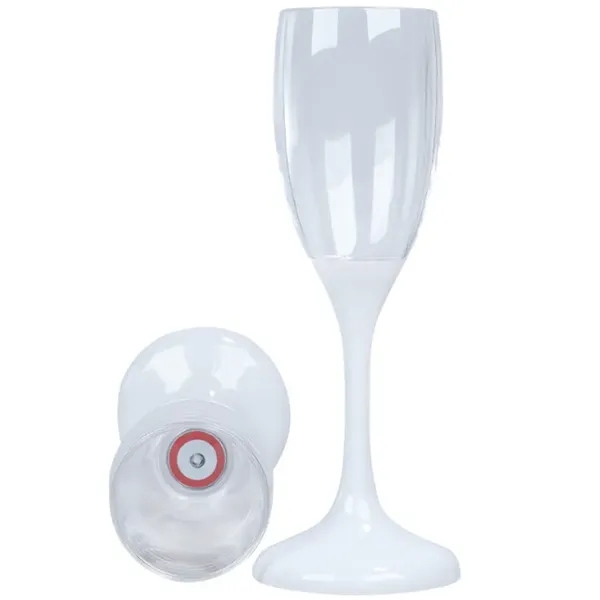 LED Wine Champagne Flute Glasses 4oz - LED Wine Champagne Flute Glasses 4oz - Image 4 of 4
