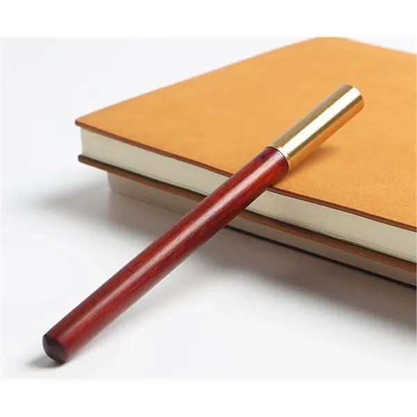 Wood Metal Roller Gift Pens - Wood Metal Roller Gift Pens - Image 1 of 4