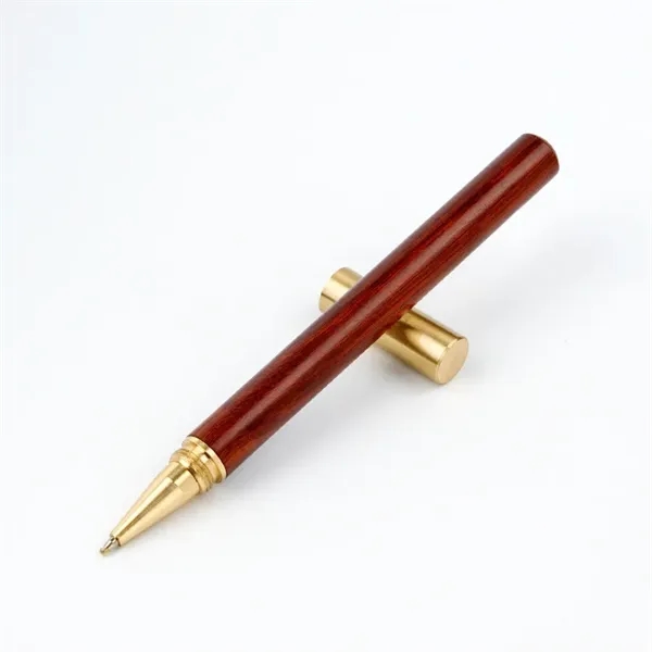 Wood Metal Roller Gift Pens - Wood Metal Roller Gift Pens - Image 3 of 4