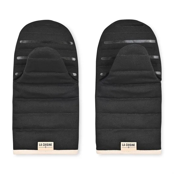 La Cuisine Oven Mitt Set of Two - La Cuisine Oven Mitt Set of Two - Image 1 of 5