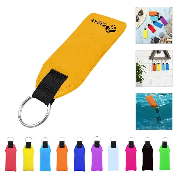 Floating Neoprene Keychain