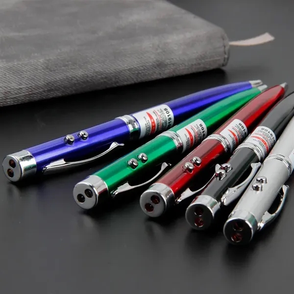 3 in 1 Led light laser pen ballpoint - 3 in 1 Led light laser pen ballpoint - Image 3 of 7