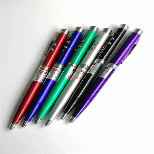 3 in 1 Led light laser pen ballpoint - 3 in 1 Led light laser pen ballpoint - Image 4 of 7