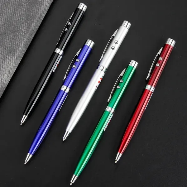 3 in 1 Led light laser pen ballpoint - 3 in 1 Led light laser pen ballpoint - Image 5 of 7
